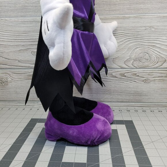 Disney Minnie Mouse Greeter Halloween Plush Standing Doll Vampire Witch‎ Costume - Picture 7 of 16